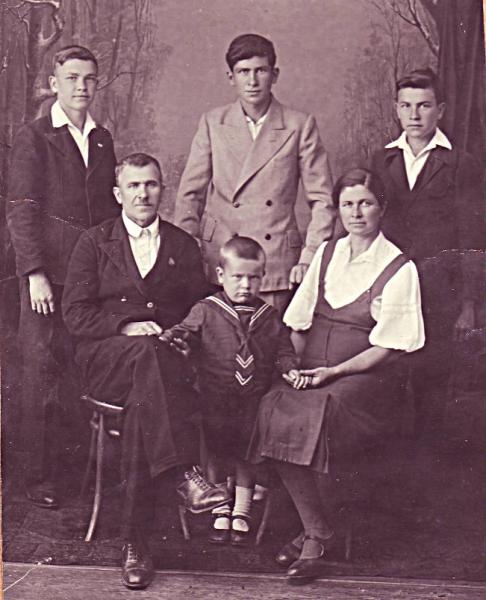 Семья Гавришей накануне Великой Отечественной войны